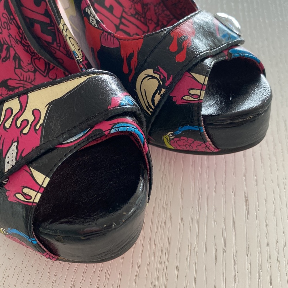 ❤️ NEW - ‘Glamour Guts’ Shoes by IRON FIST ❤️ - Picture 11 of 16